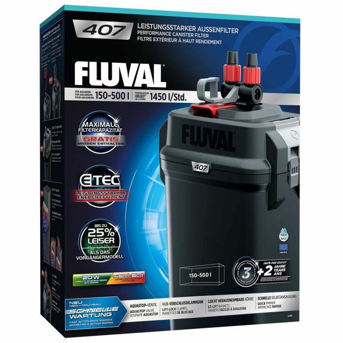 Filtro Fluval Series 7 407 - Effik Store