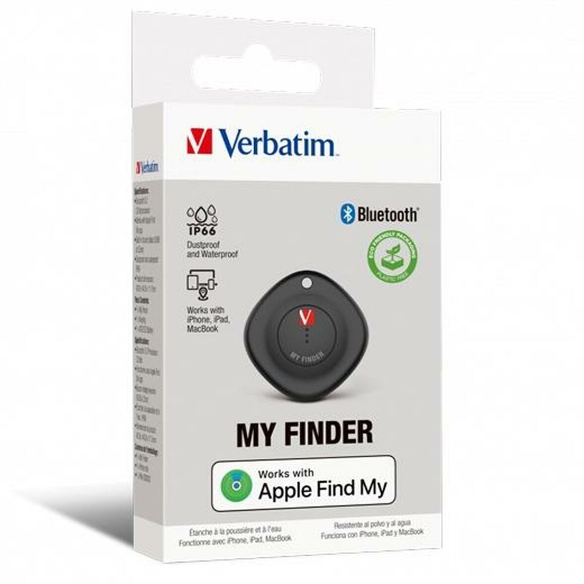 Localizador GPS Verbatim MYF-01 Negro - Effik Store