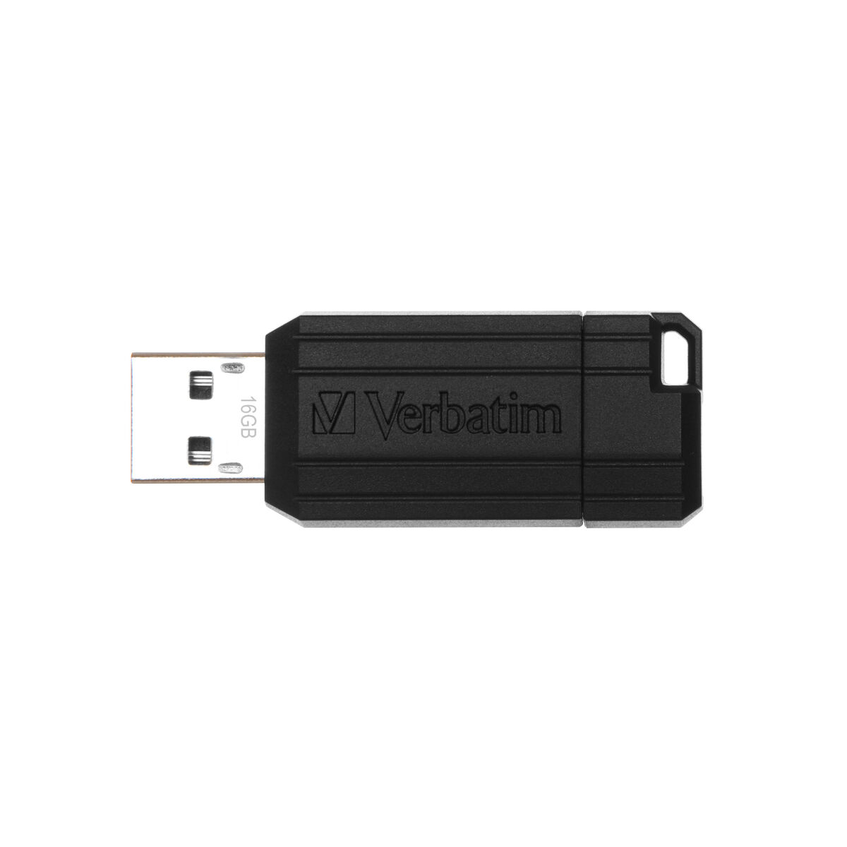 Memoria USB Verbatim 49063 Llavero Negro - Effik Store