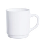 Taza Luminarc Zelie Blanco Vidrio 290 ml - Effik Store