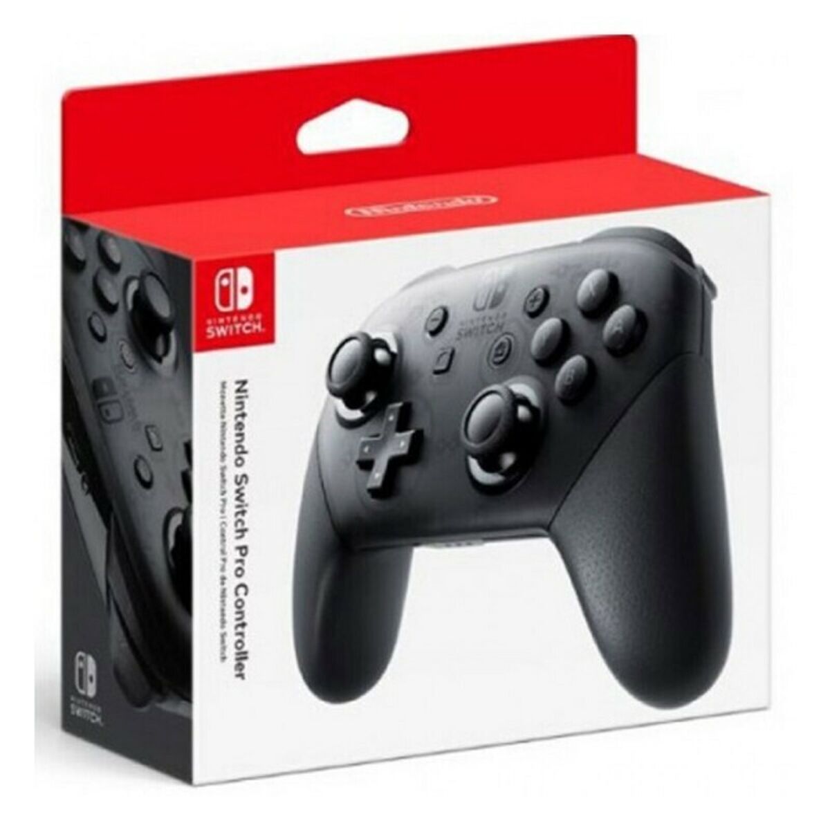 Mando Pro para Nintendo Switch + Cable USB Nintendo Switch Pro Controller Negro - Effik Store