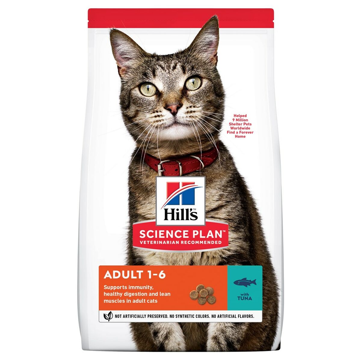 Comida para gato Hill's SP Adult Tuna Pescado 3 Kg - Effik Store