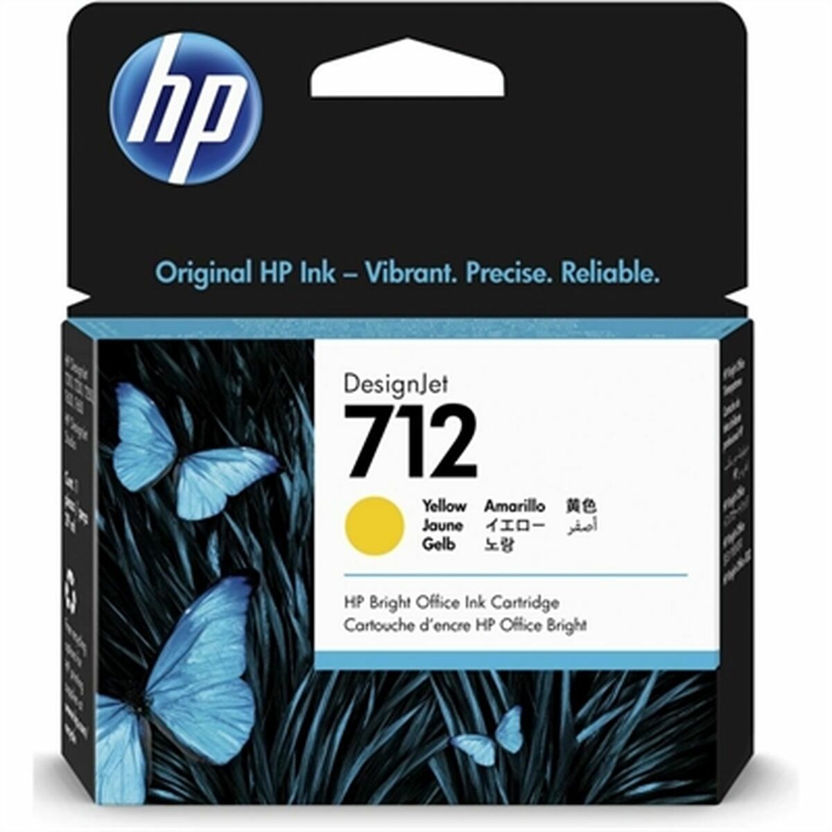 Cartucho de Tinta Original HP HP 712 Amarillo - Effik Store