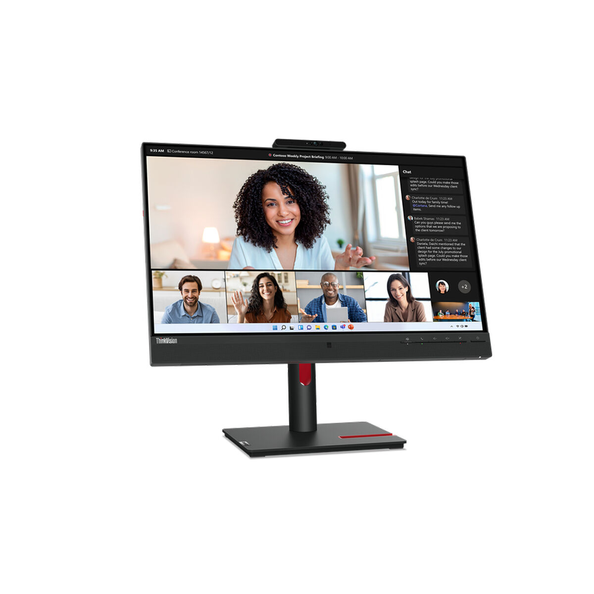 Monitor Lenovo 63D7UAT3EU 23,8" LED IPS Flicker free 75 Hz - Effik Store