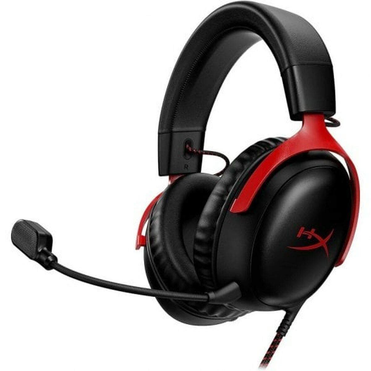 Auriculares con Micrófono Hyperx 727A9AA Rojo Rojo/Negro - Effik Store