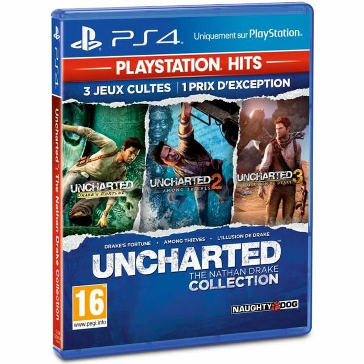 Videojuego PlayStation 4 Naughty Dog Uncharted : The Nathan Drake Collection PlayStation Hits - Effik Store