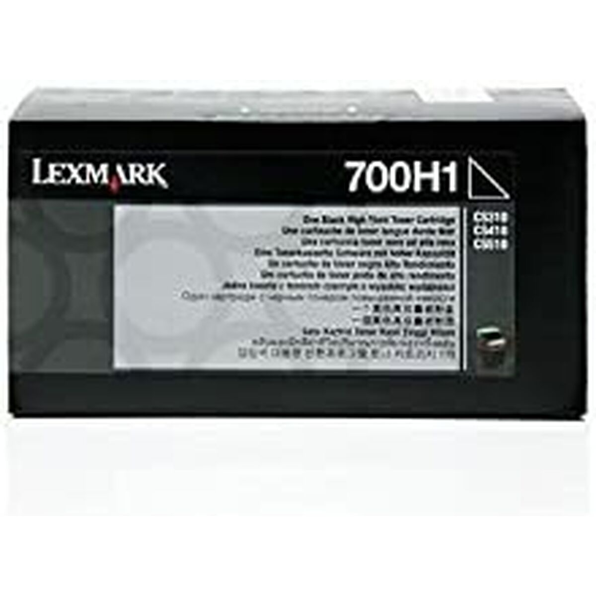 Cartucho de Tinta Original Lexmark 70C0H10 Negro - Effik Store