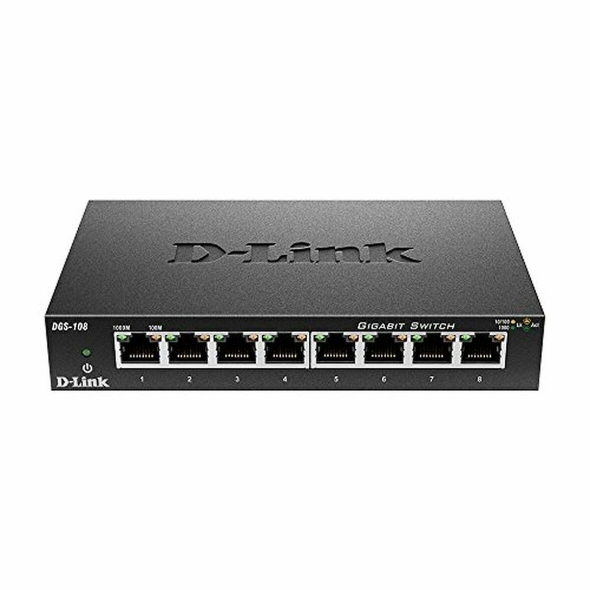 Switch D-Link DGS-108 16 Gbps - Effik Store