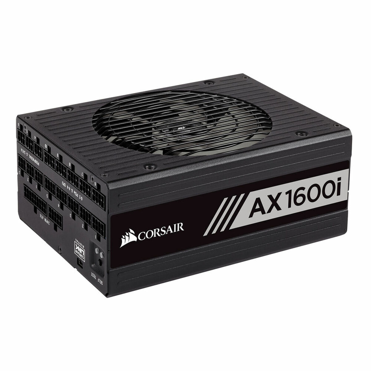 Fuente de Alimentación Corsair AX1600i 1600 W Modular 80 PLUS Titanium Negro - Effik Store