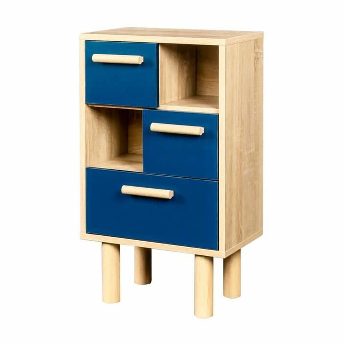 Cajonera Azul marino 67 x 40 cm - Effik Store