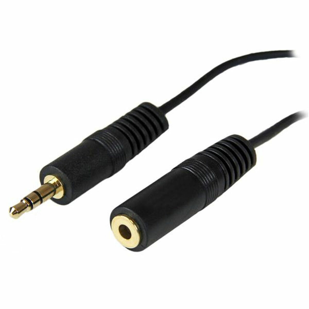 Cable Alargador Jack (3,5 mm) Startech MU12MF               3,7 m Negro - Effik Store