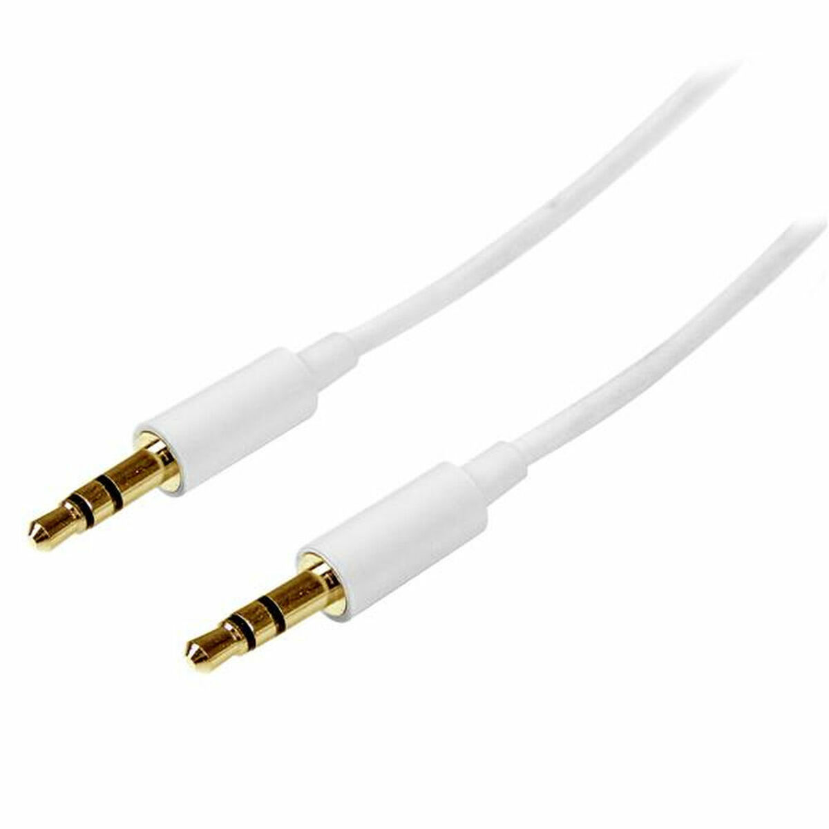 Cable Audio Jack (3,5 mm) Startech MU2MMMSWH Blanco - Effik Store