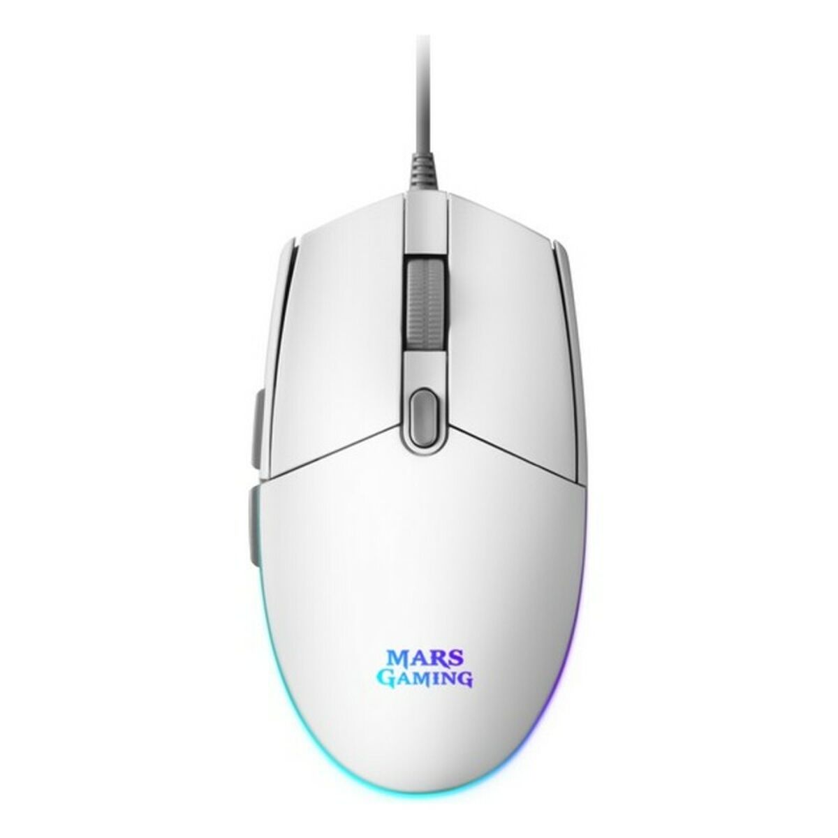 Ratón Gaming Mars Gaming MMG Blanco - Effik Store