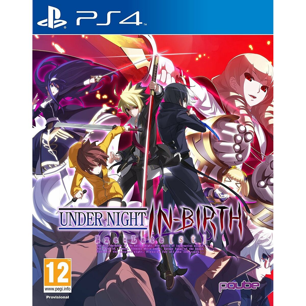 Videojuego PlayStation 4 Meridiem Games Under Night In Birth Exe: Late - Effik Store