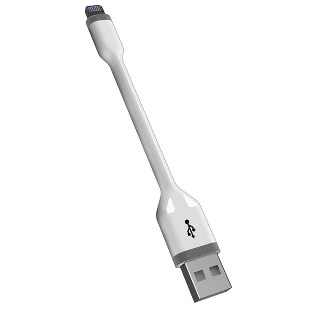 Cable USB a Lightning KSIX 10 cm - Effik Store