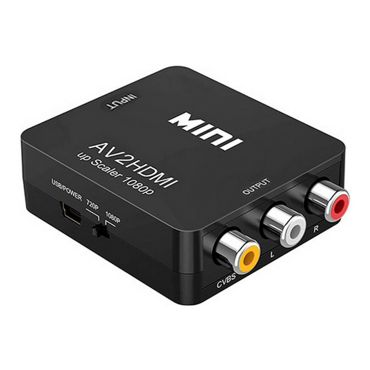 Repetidor de Señal HDMI - AV 3 x RCA - Effik Store