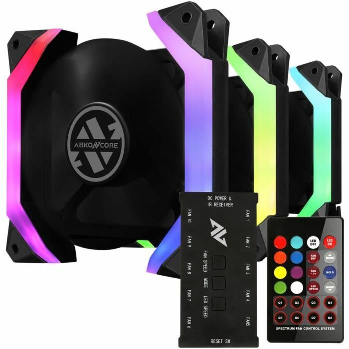 Ventilador de CPU ABKONCORE Spider Spectrum - Effik Store