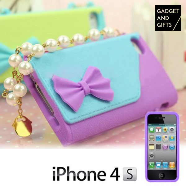 Funda iPhone 4/4S Bolso con Perlas Gadget and Gifts - Effik Store