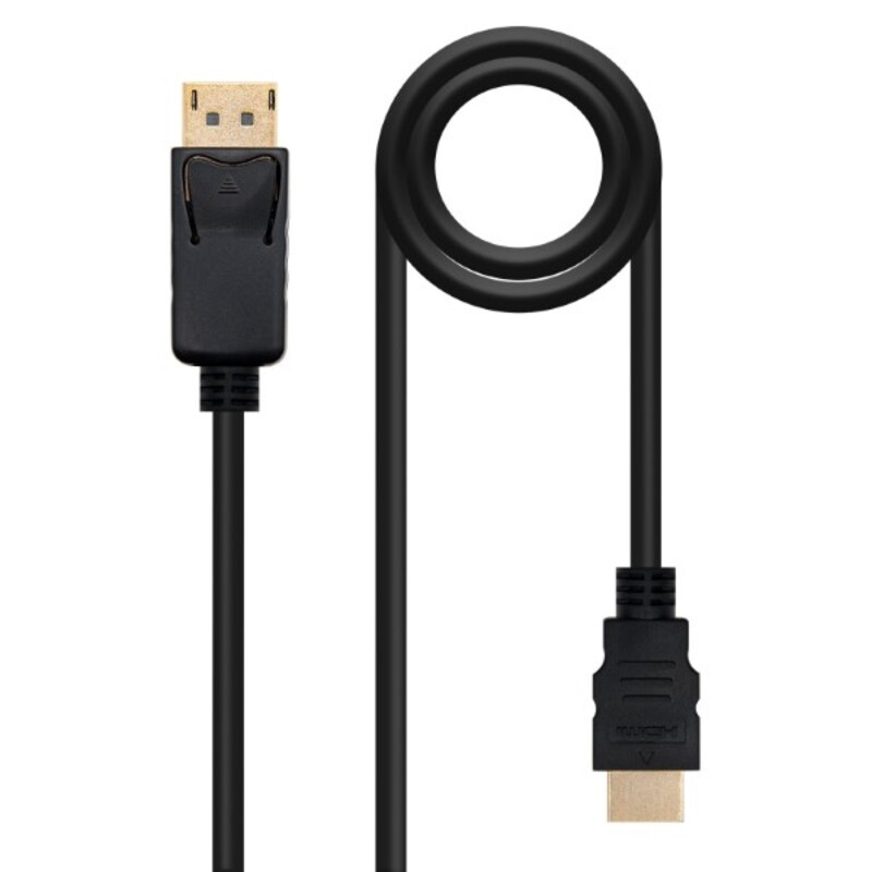 Adaptador DisplayPort a HDMI NANOCABLE 10.15.430 Negro - Effik Store