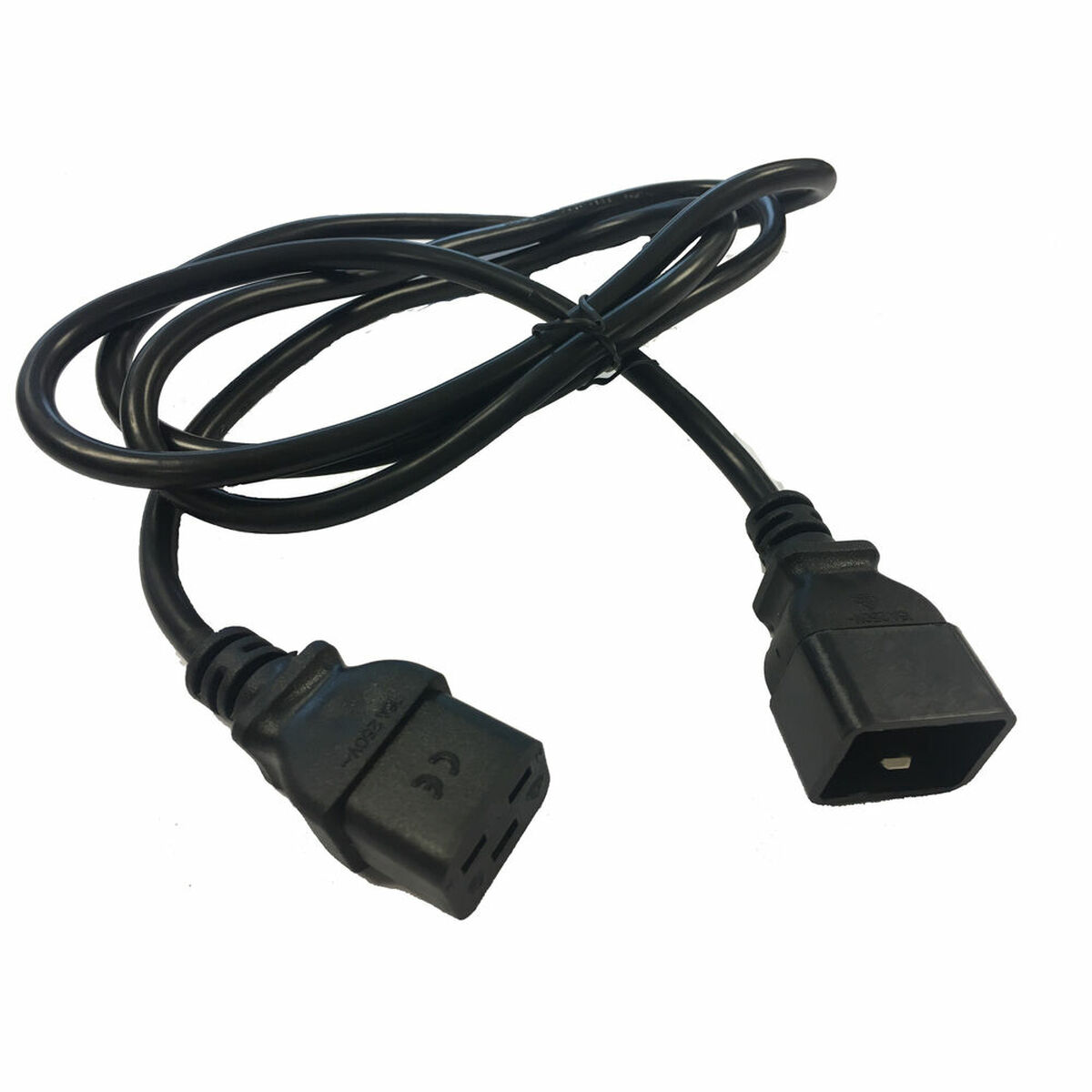 Cable Alimentación C20/C19 Salicru 663BA000002          Negro Macho Hembra - Effik Store