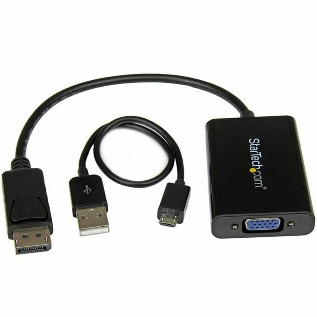 Adaptador DisplayPort a SVGA Startech DP2VGAA              Negro - Effik Store