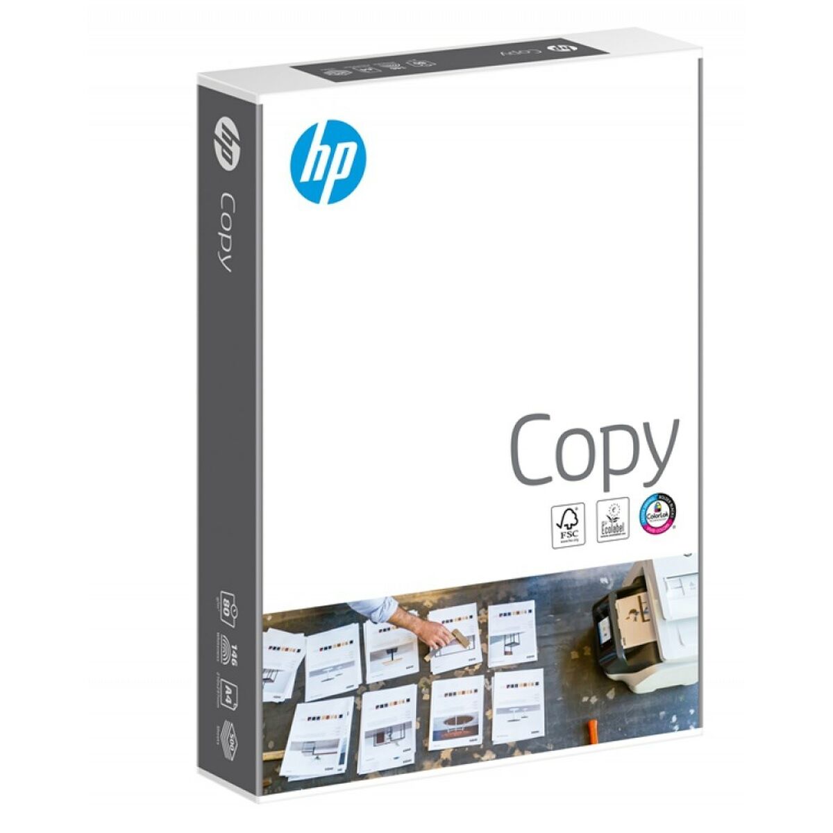 Papel para Imprimir HP HP-005318 Blanco A4 500 Hojas - Effik Store