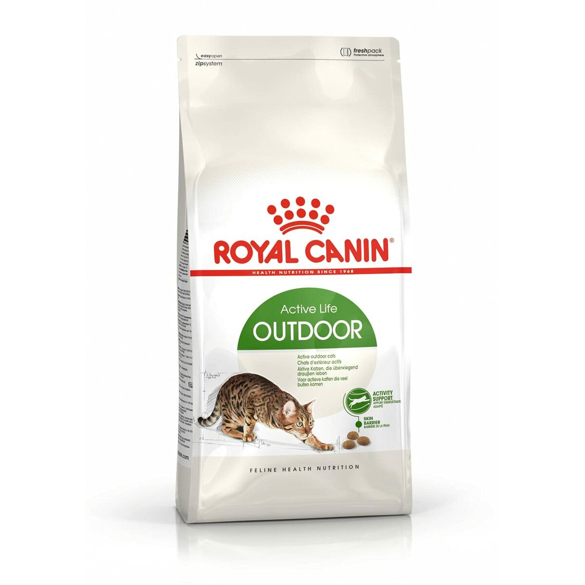 Comida para gato Royal Canin Active Life Outdoor Adulto Aves 4 Kg - Effik Store