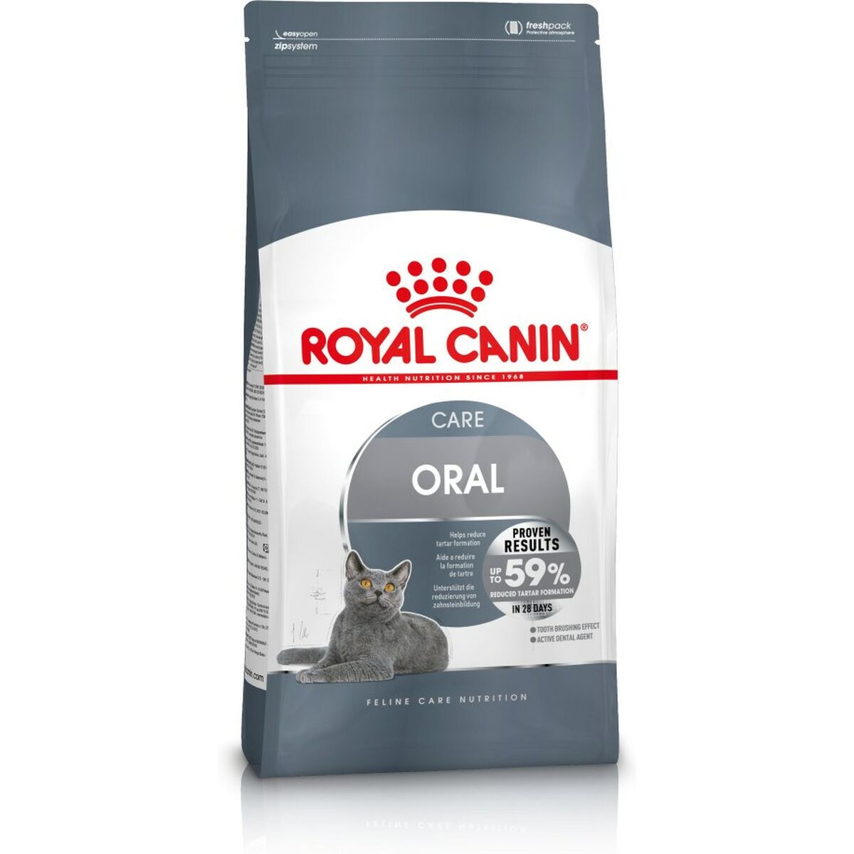 Comida para gato Royal Canin Oral Care Adulto Arroz Vegetal Aves 400 g - Effik Store