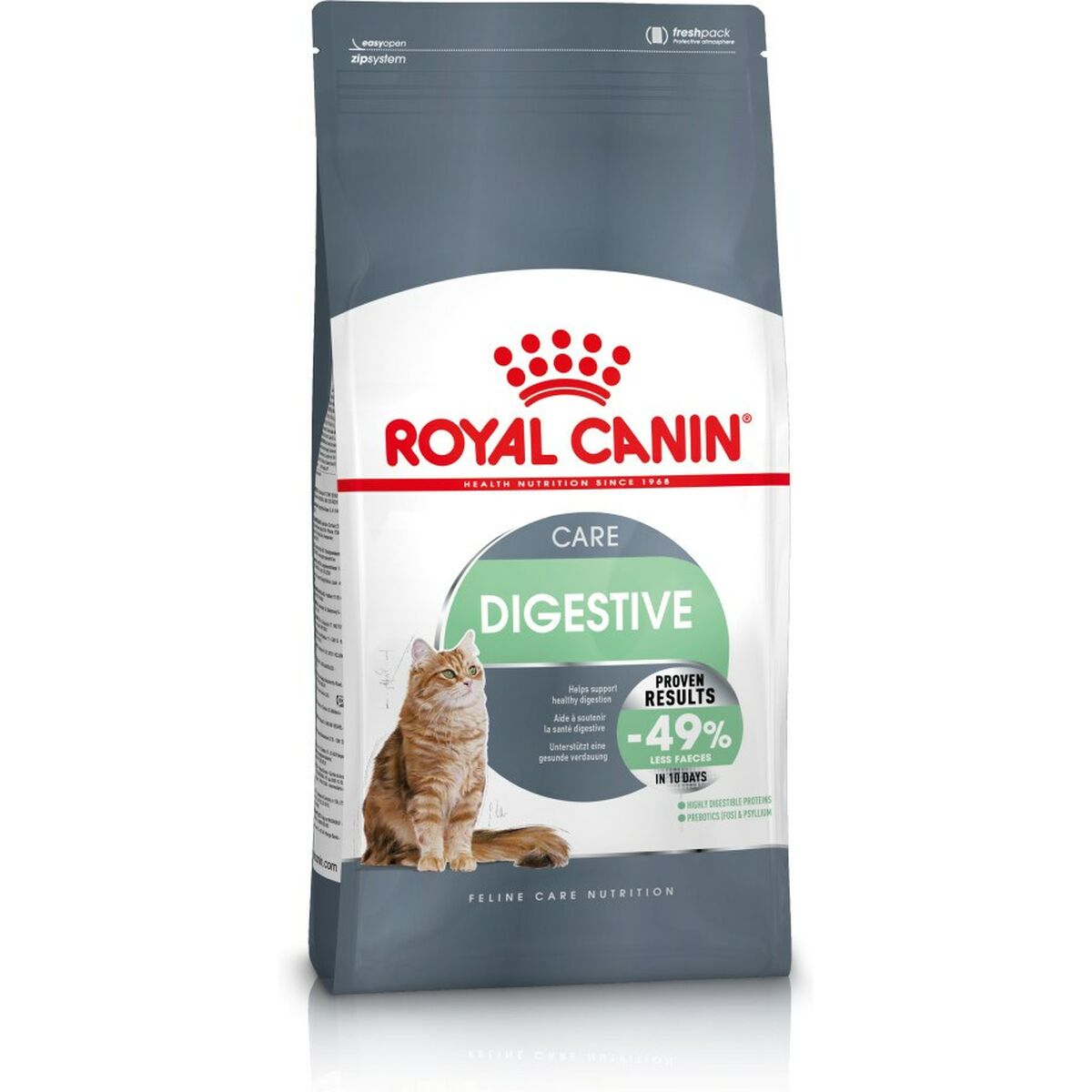 Comida para gato Royal Canin Digestive Care Pescado Adulto Arroz Vegetal Aves 4 Kg - Effik Store