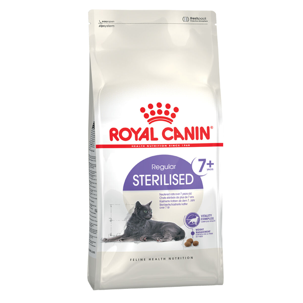 Comida para gato Royal Canin Sterilised 7+ Adulto Pollo Aves 1,5 Kg - Effik Store