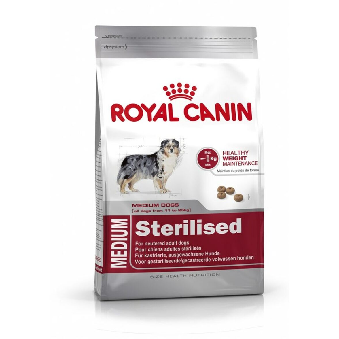 Pienso Royal Canin Medium Sterilised Adulto Maíz Aves 3 Kg 3,5 g - Effik Store