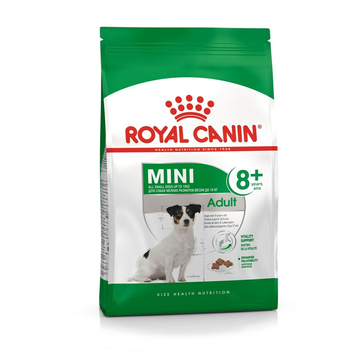 Pienso Royal Canin Mini Adult 8+ Senior Arroz Vegetal Aves 8 kg - Effik Store