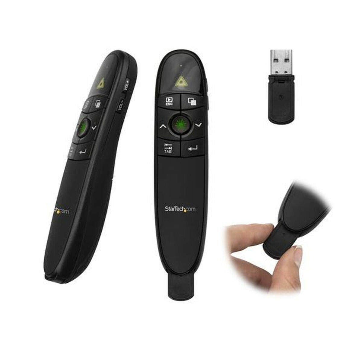 Mando a distancia Startech PRESREMOTEG Negro - Effik Store