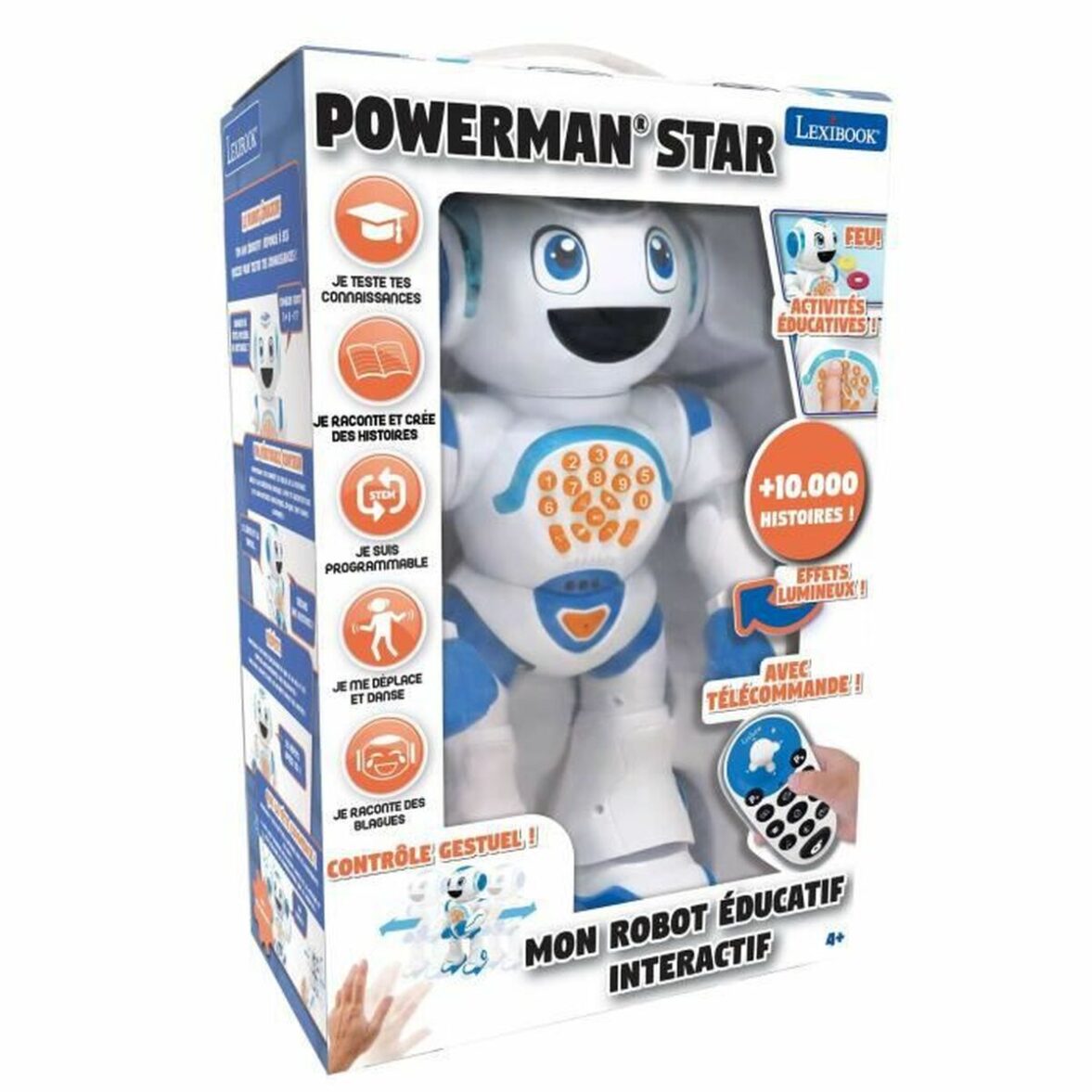 Robot interactivo Lexibook Powerman Star - Effik Store