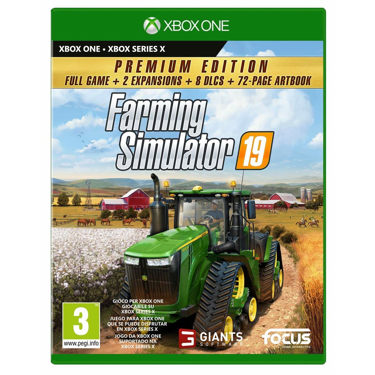 Videojuego Xbox One / Series X KOCH MEDIA Farming Simulator 19: Premium Edition - Effik Store