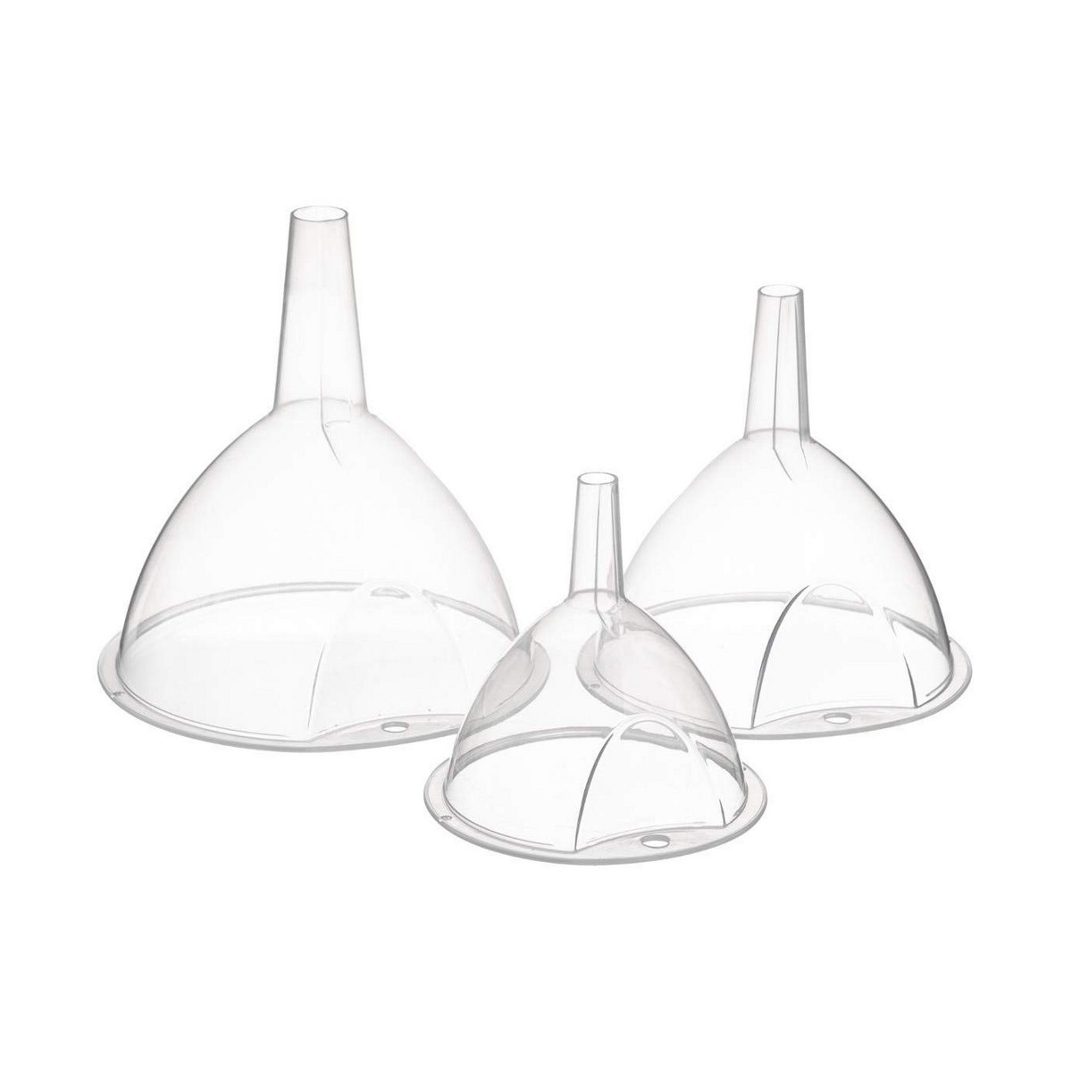 Embudo Secret de Gourmet Transparente Plástico (3 Piezas) - Effik Store