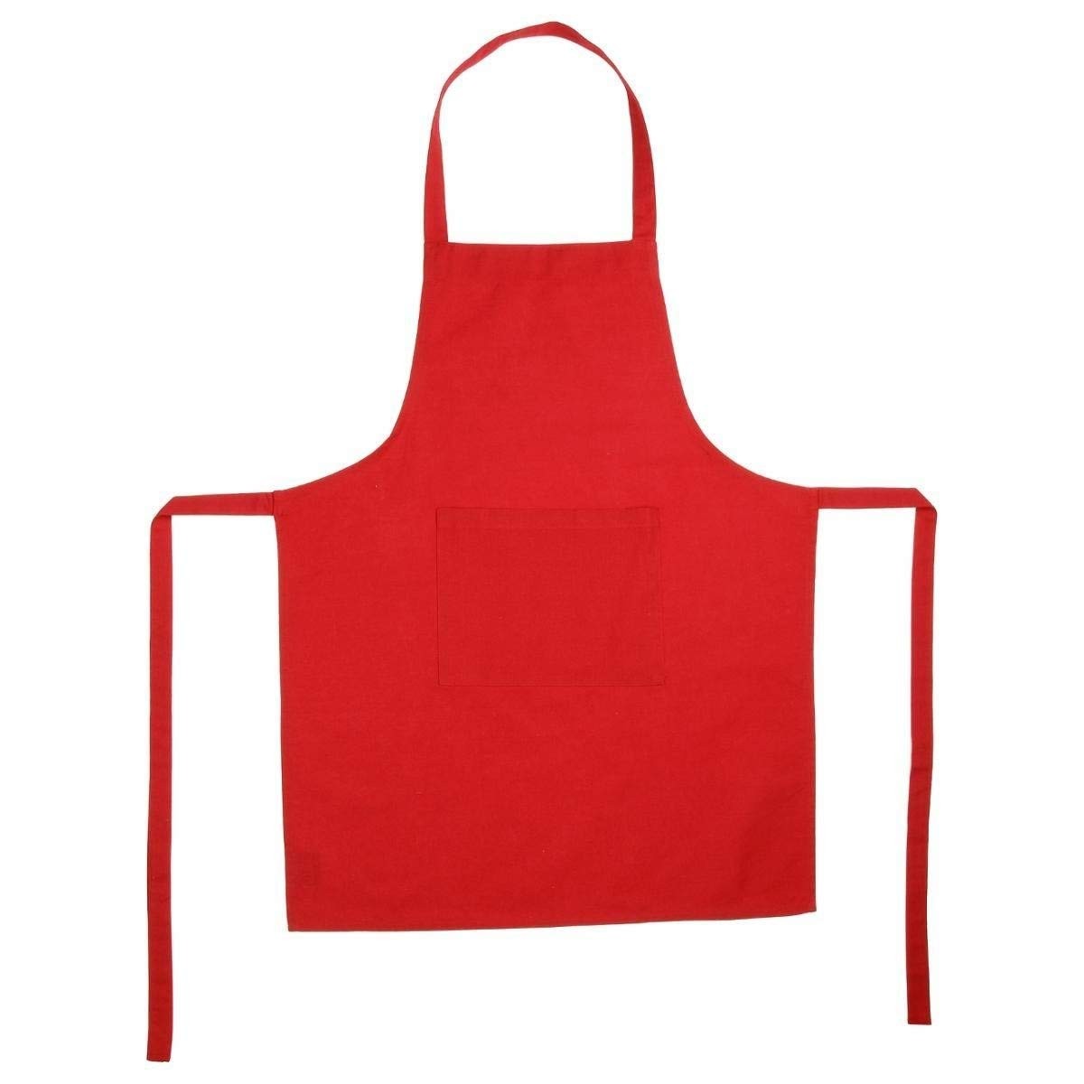 Delantal con Bolsillo Atmosphera Rojo Algodón 60 x 80 cm - Effik Store