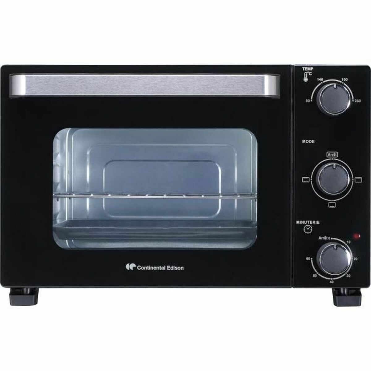 Mini Horno Eléctrico Continental Edison CEMF22B 1300 W - Effik Store