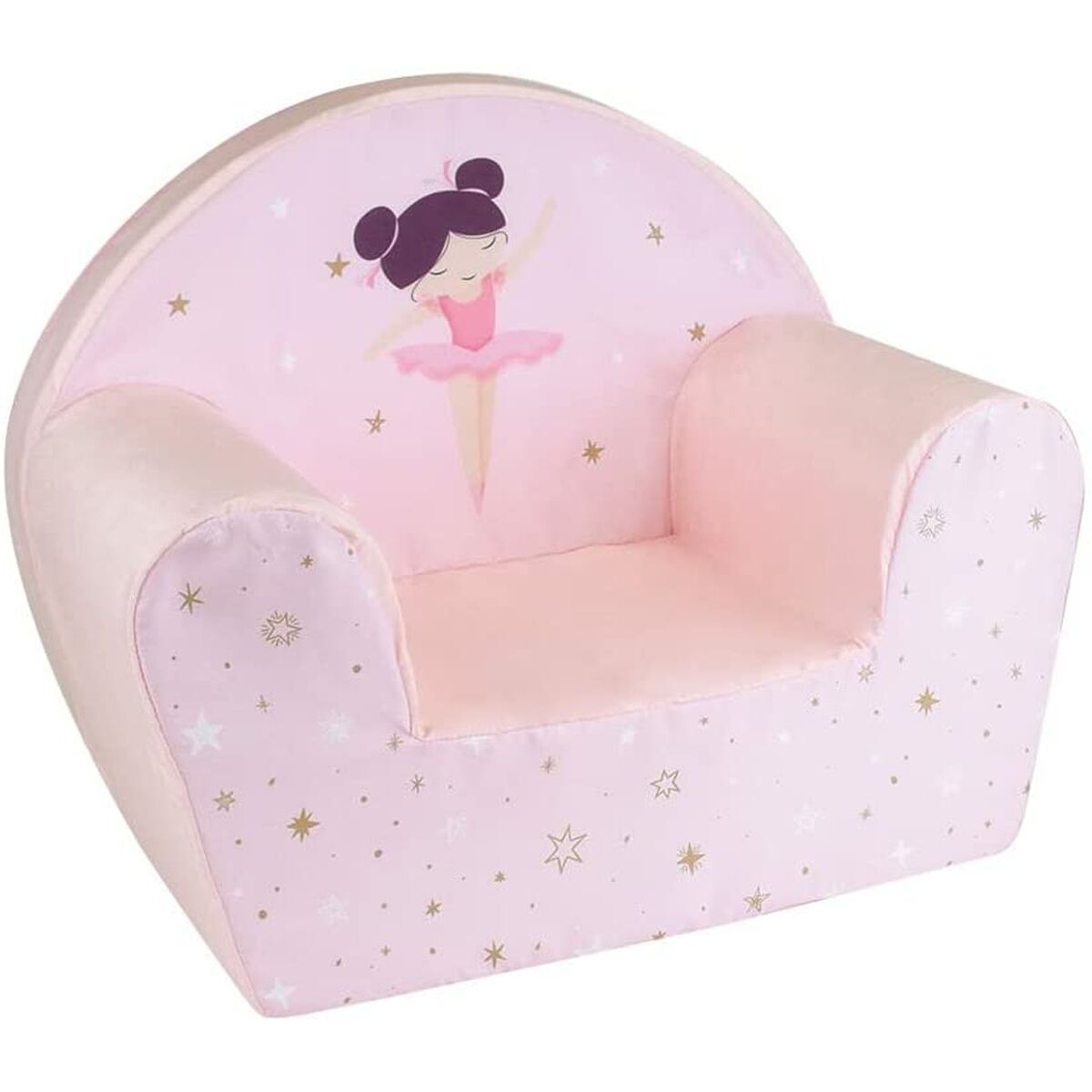 Sillón Infantil Fun House Dancer Ballerina Club Rosa 52 x 33 x 42 cm - Effik Store