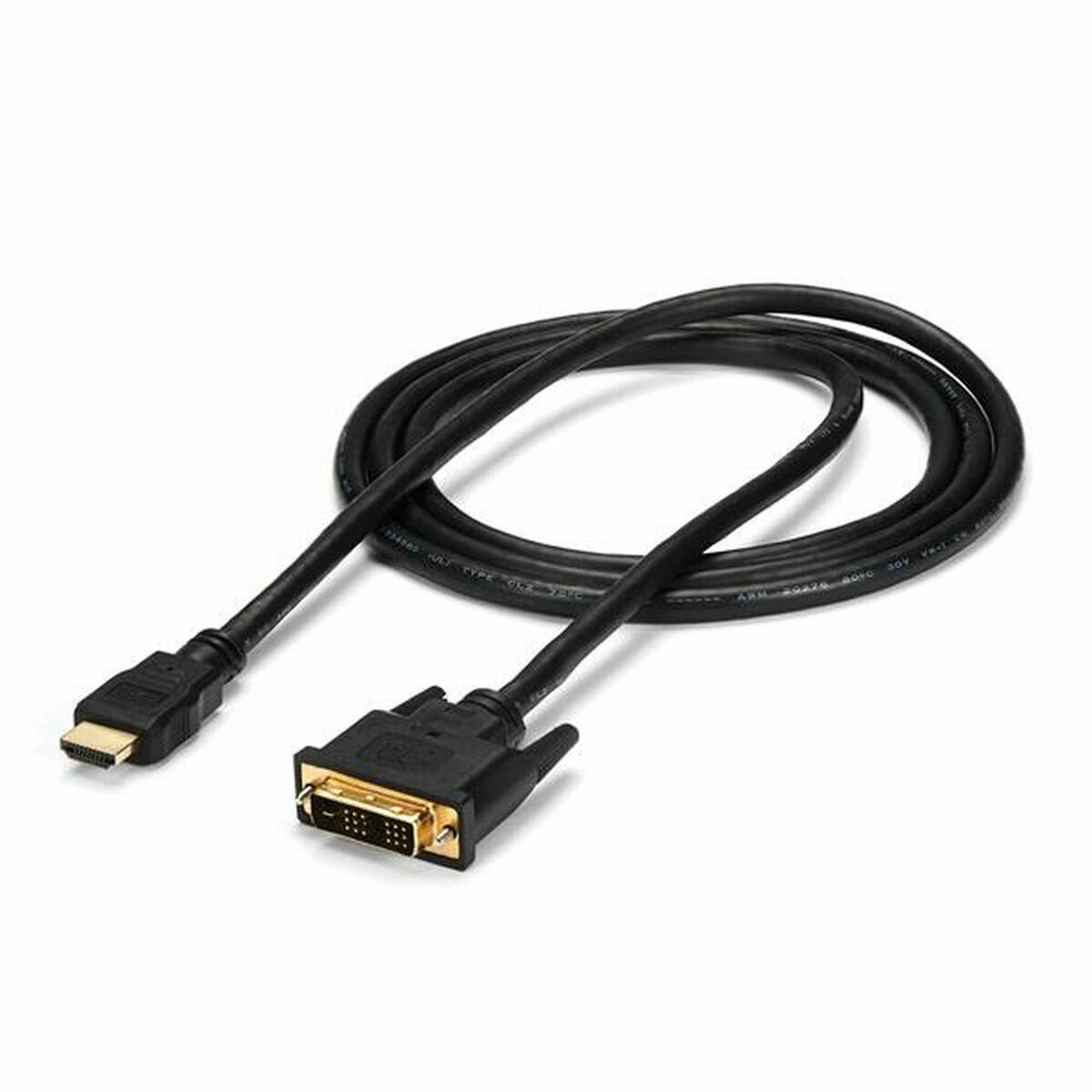 Adaptador HDMI a DVI Startech HDMIDVIMM6           Negro - Effik Store