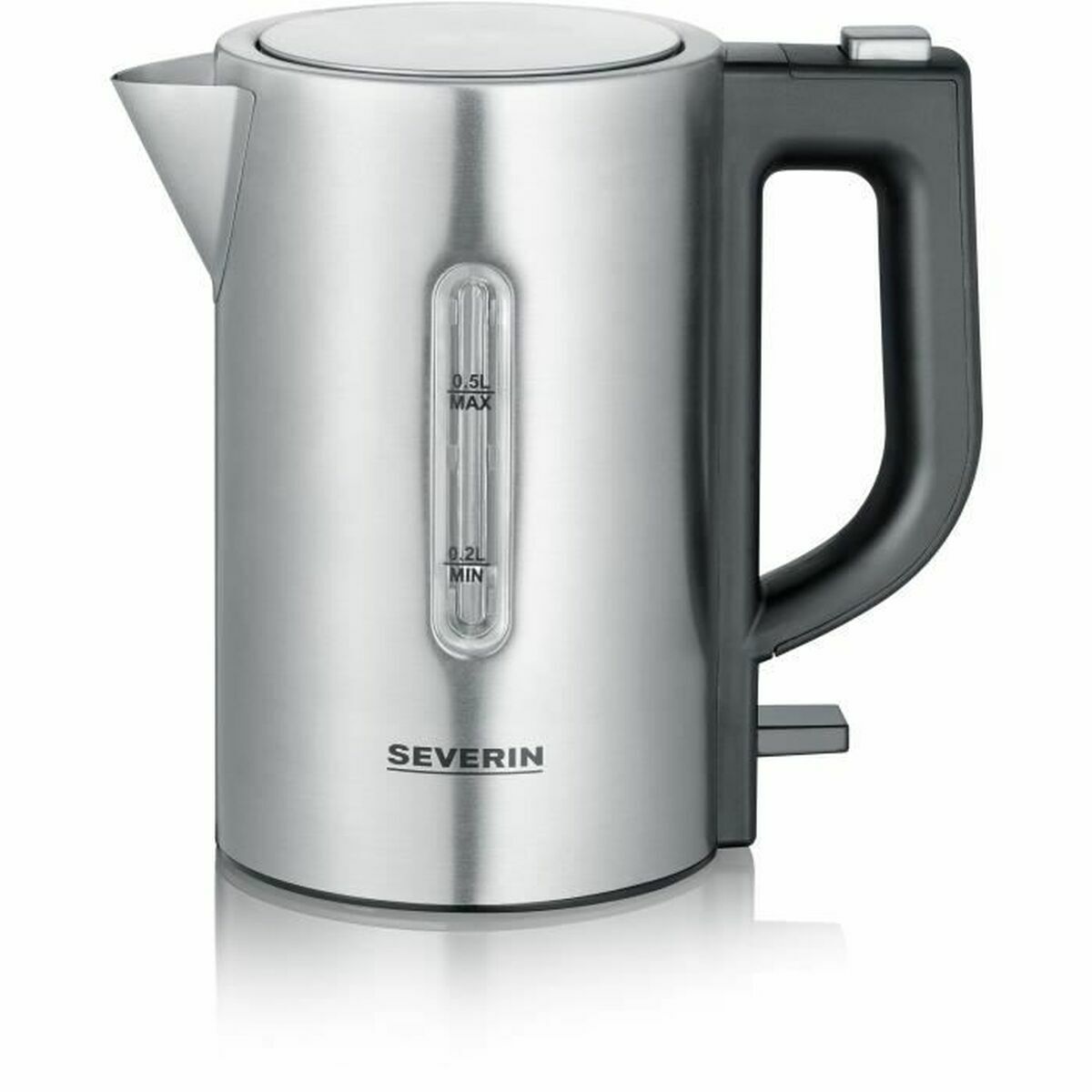 Hervidor Severin WK3647 Travel Kettle Kit 500 ml Negro Acero Inoxidable 1100 W 500 ml 1100 W - Effik Store