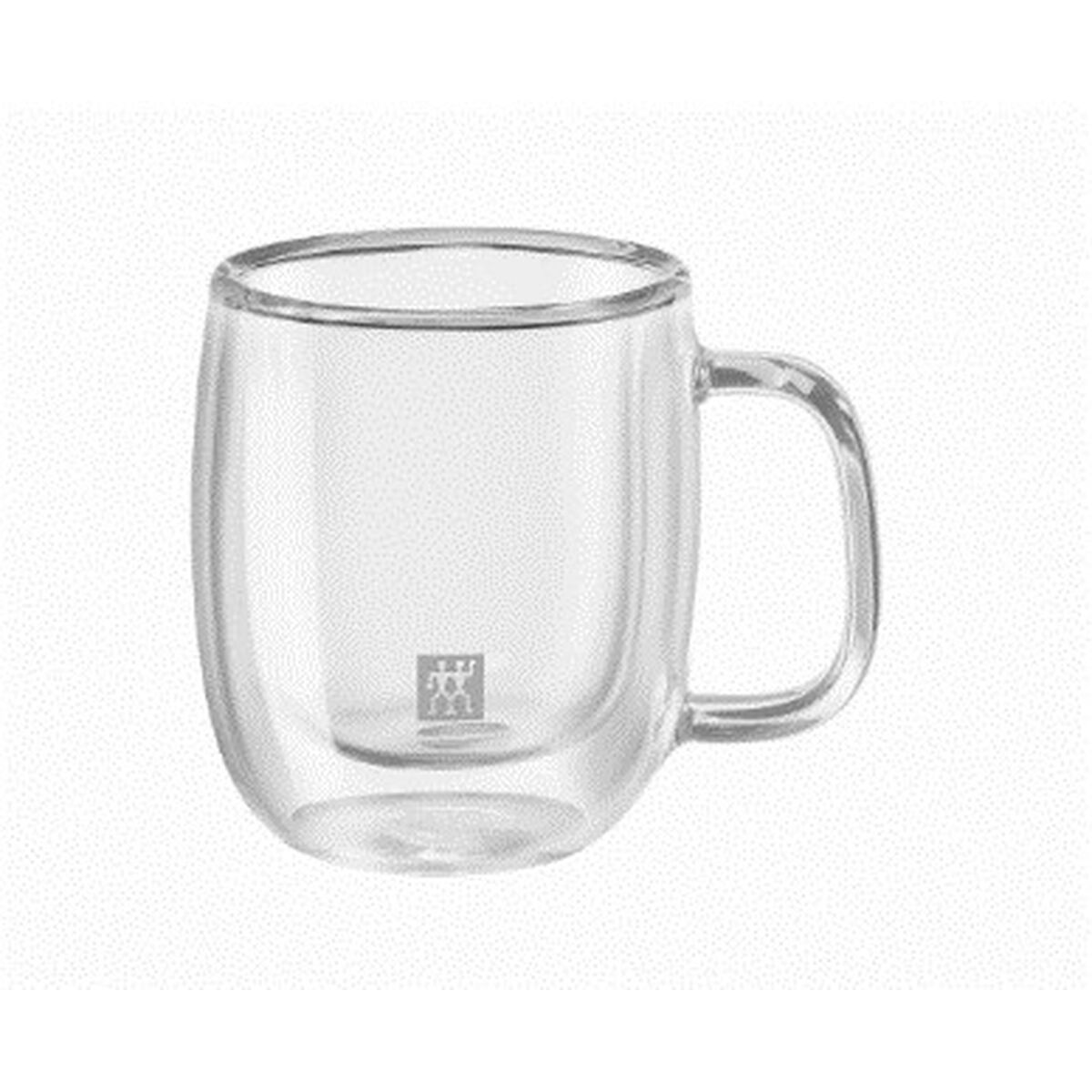 Juego de 2 Tazas de Café Zwilling 39500-110 Vidrio de Borosilicato 80 ml Transparente 2 Piezas (2 Unidades) - Effik Store