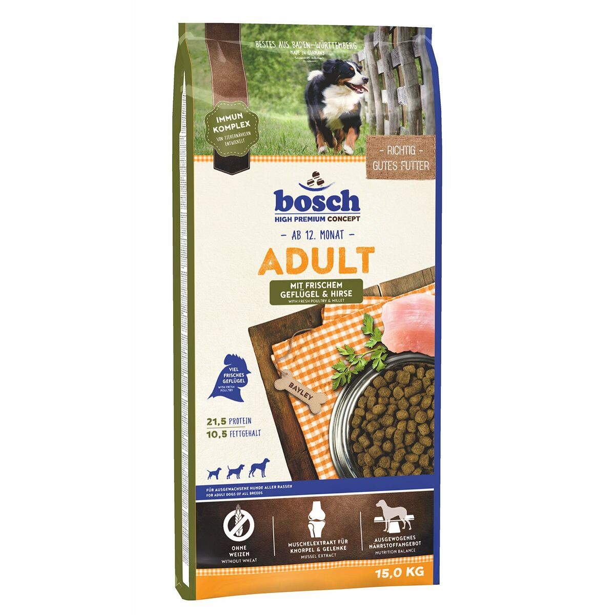 Pienso BOSCH   Adulto Aves 15 kg - Effik Store