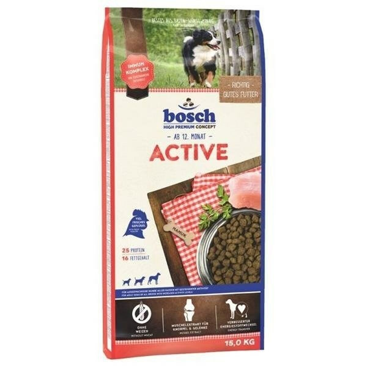 Pienso BOSCH Adulto Aves 15 kg - Effik Store