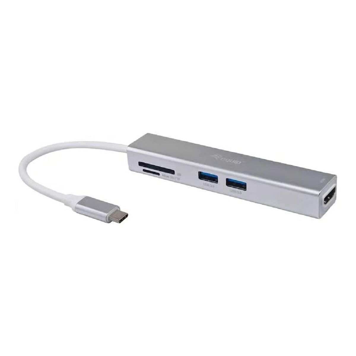 Hub USB Equip 133480 Gris - Effik Store