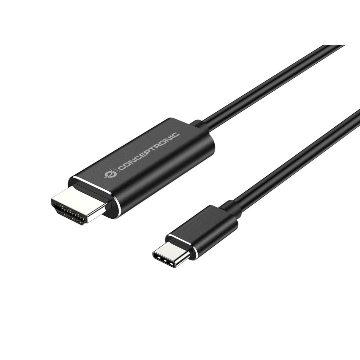 Cable USB-C a HDMI Conceptronic ABBY04B Negro 2 m - Effik Store