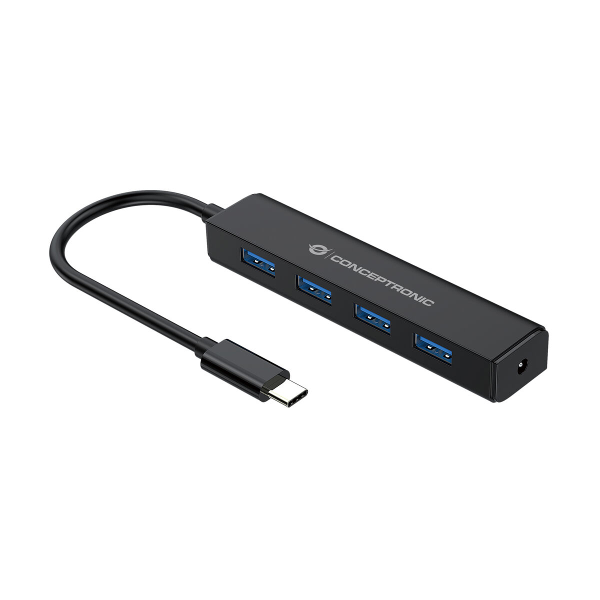 Hub USB Conceptronic CTC4USB3 Negro - Effik Store