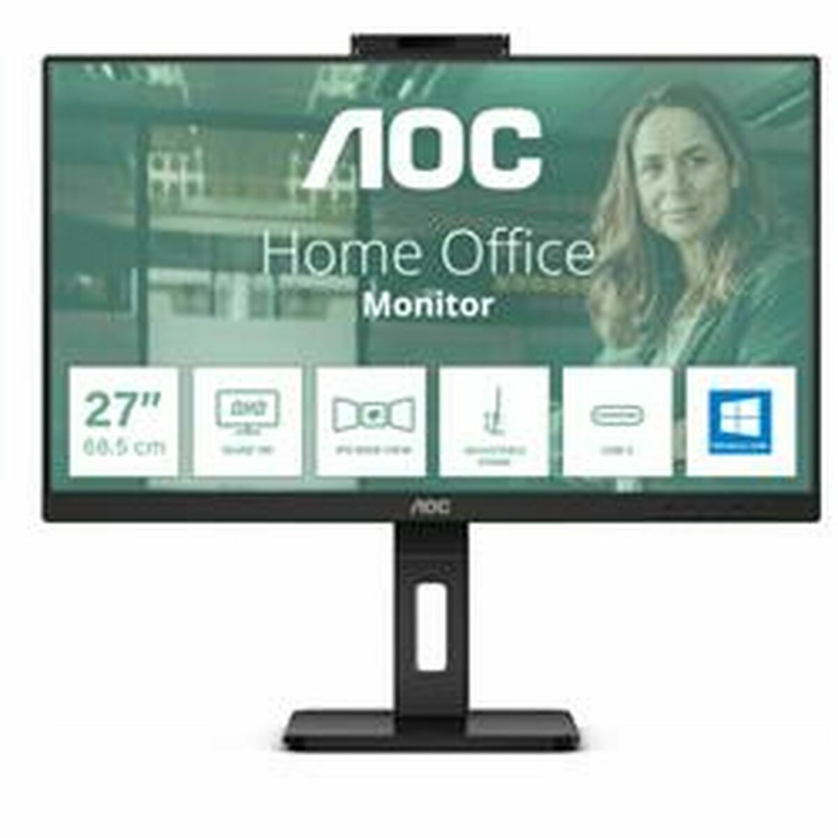 Monitor AOC Q27P3QW 27" Quad HD 75 Hz - Effik Store