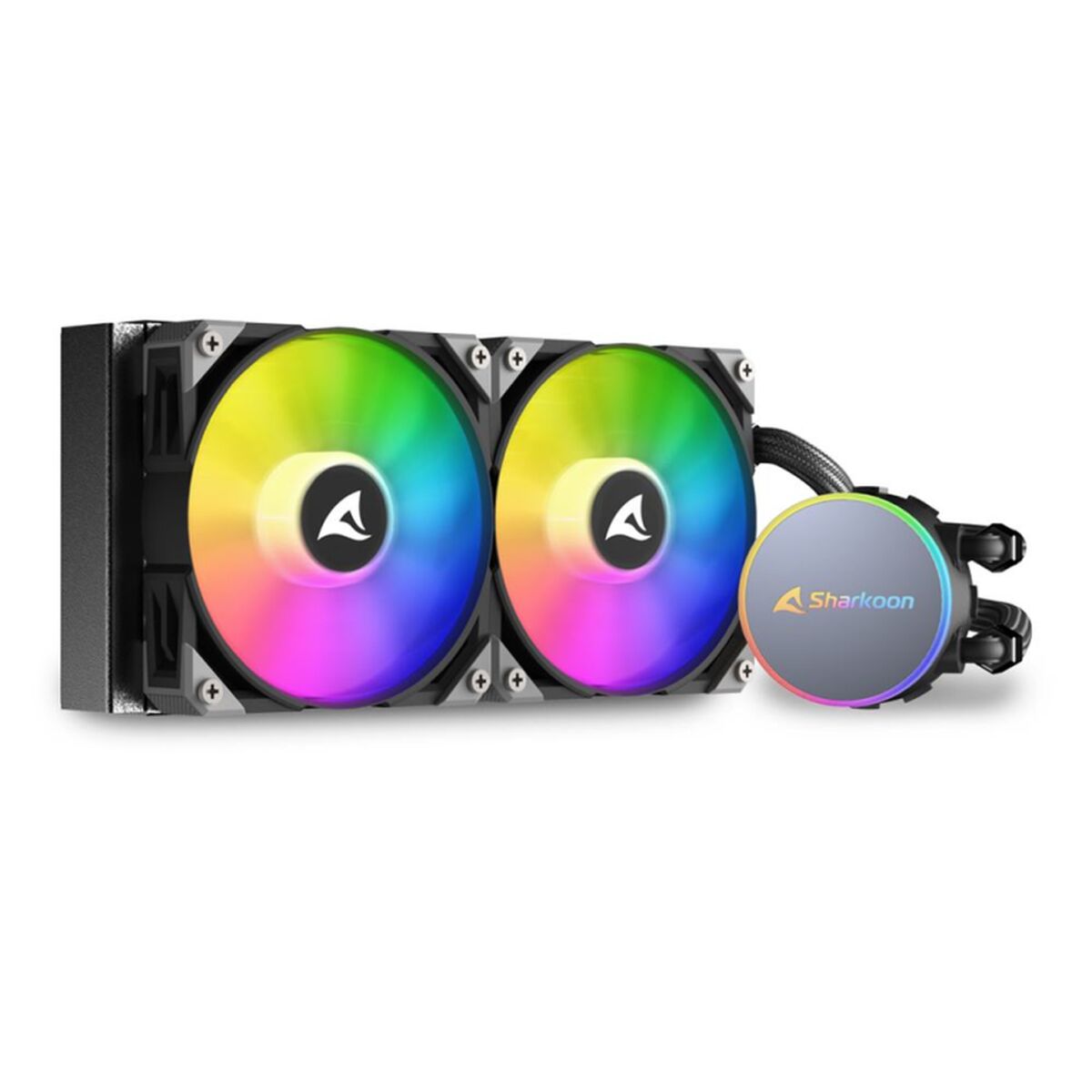 Ventilador de Caja Sharkoon S70 rgb - Effik Store