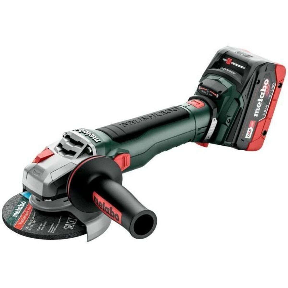 Amoladora angular Metabo WB 18 LT BL 11-125 125 mm - Effik Store